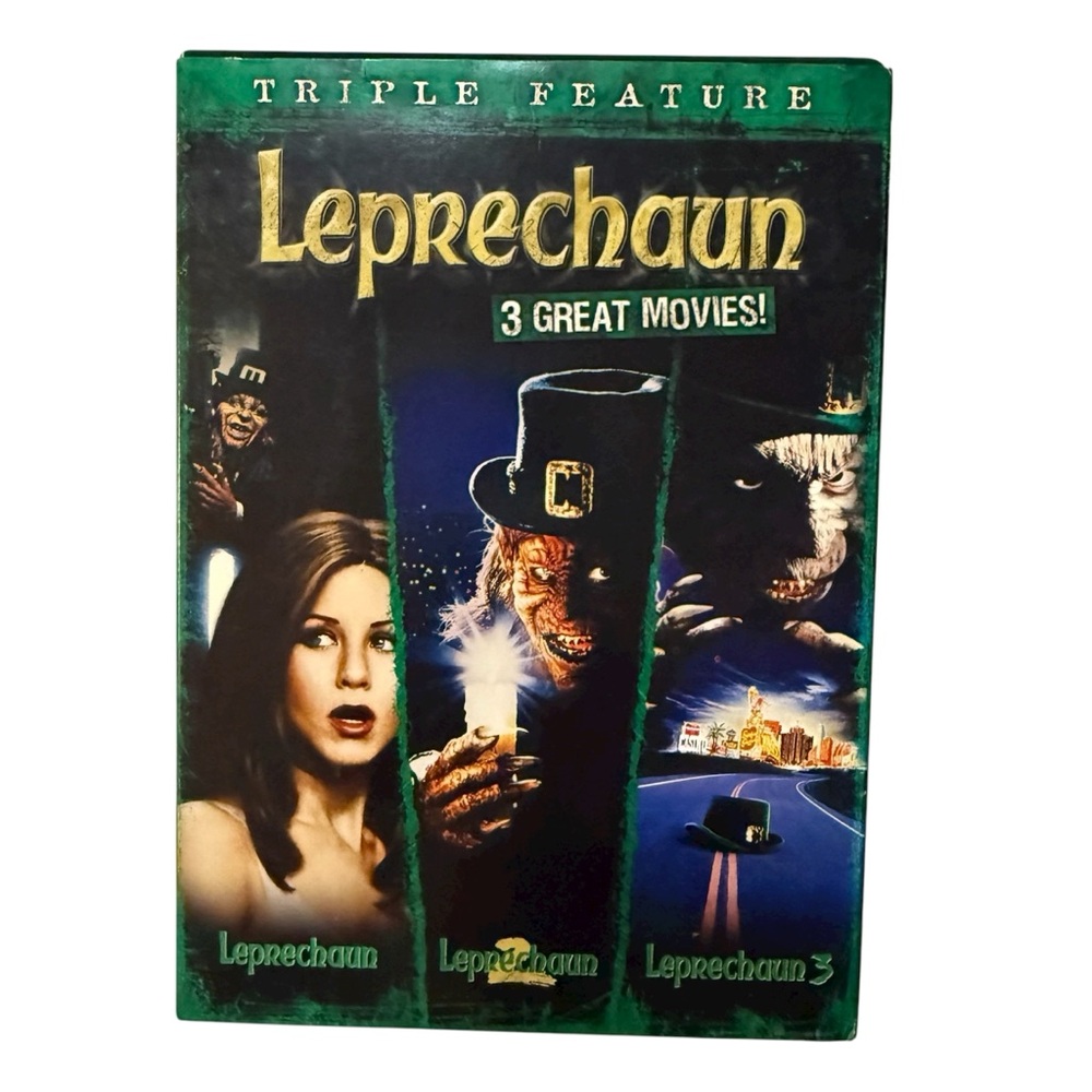 👻 4/$20 LEPRECHAUN DVD Set Triple Feature Movie